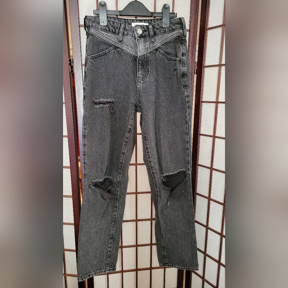 PACSUN Black Mom Jeans